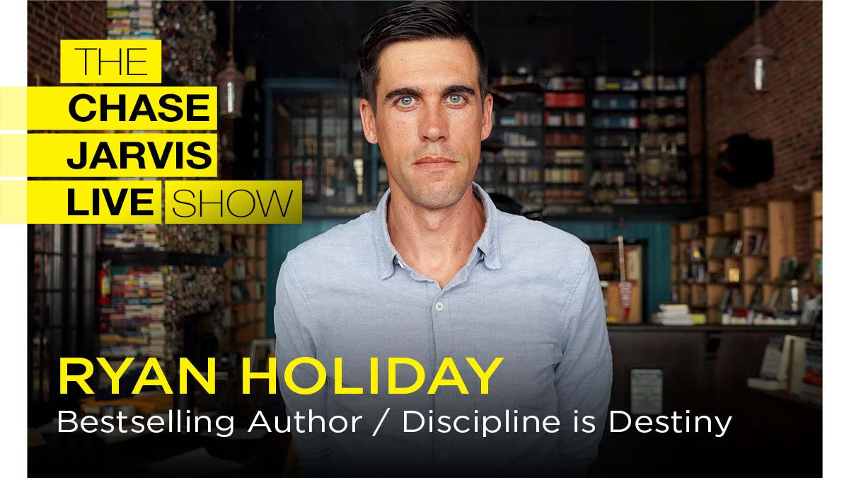 Ryan Holiday: The Art of Self-Discipline - Chase Jarvis Photography